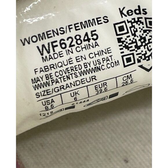 Keds Kate Spade Shoes Womens 8.5 Floral Champion Pacific Petals Sneakers Lace-Up - Picture 5 of 5